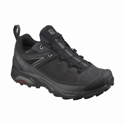 Pánské Trekové Boty Salomon X ULTRA 3 LEATHER GORE-TEX Černé SA17854-120